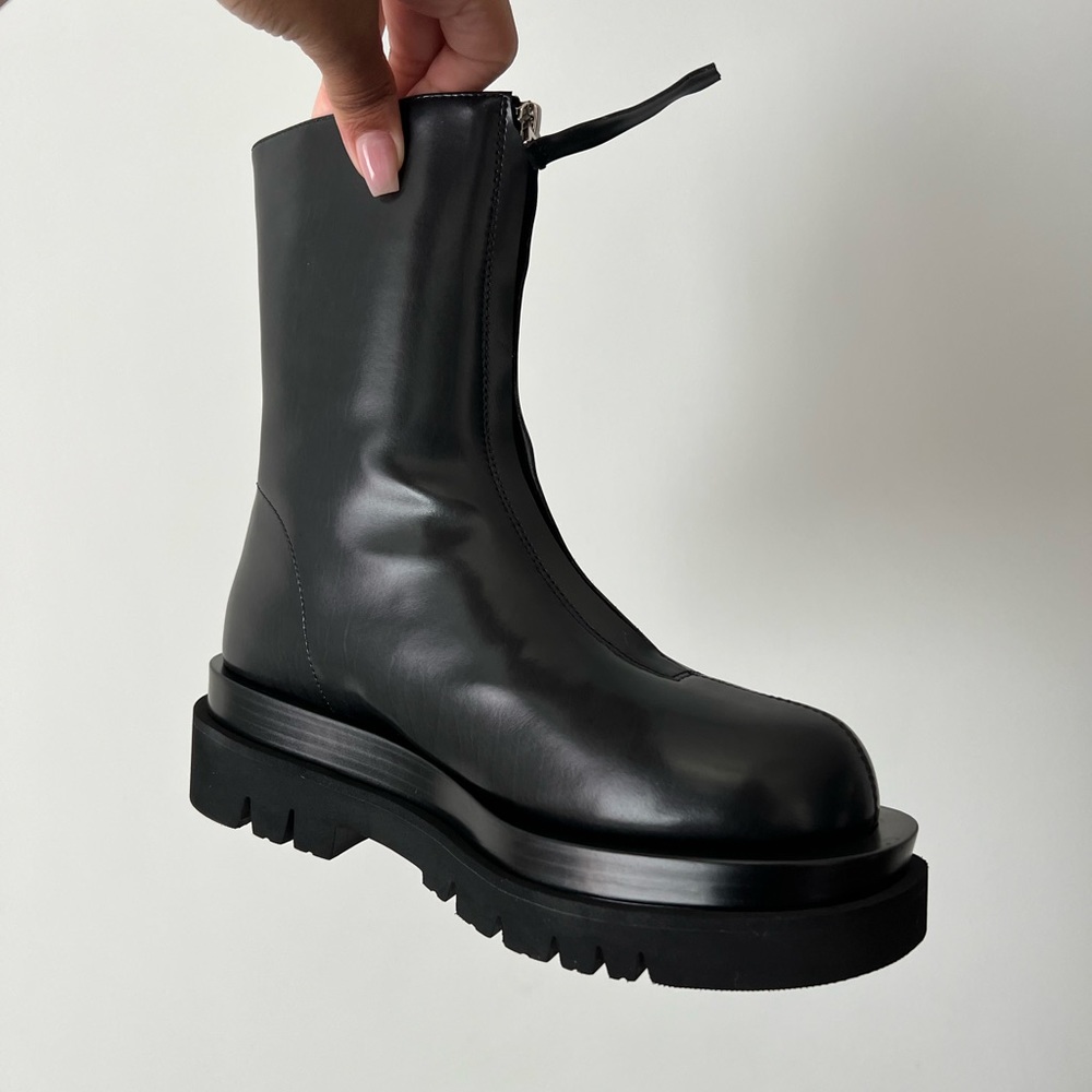 Black Jeffrey Campbell Lug boot from Free People, never worn.